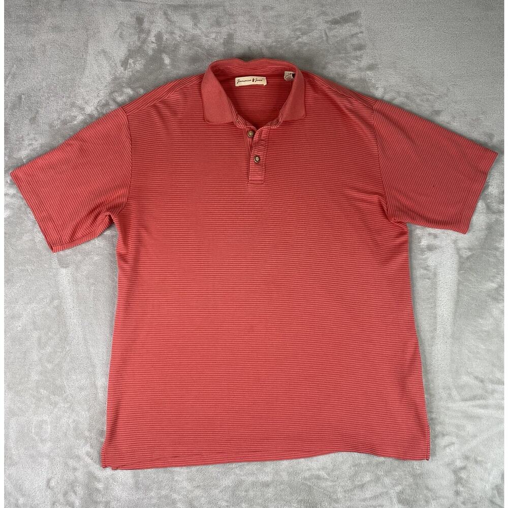 Jamaica Jazz Polo Style MENS Large Modal/polyester
